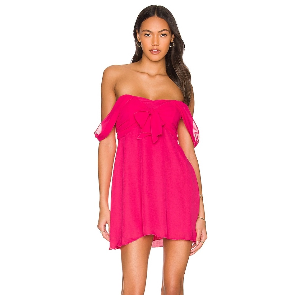 Revolve x More to Come Makaela Babydoll Dress